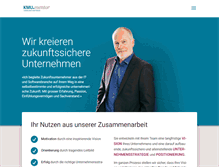 Tablet Screenshot of kmu-mentor.ch